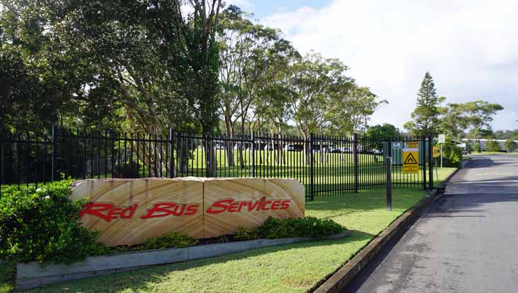 Red Bus Services depot